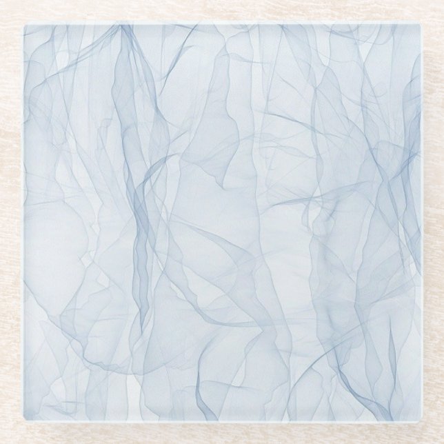 Beautiful Delicate Crystal Glass Coaster (Front)