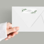 Beautiful delicate eucalyptus foliage wedding  lab<br><div class="desc">Beautiful delicate eucalyptus foliage wedding reply design. Part of a modern collection.</div>