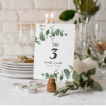 Beautiful delicate eucalyptus foliage wedding   table number<br><div class="desc">Beautiful delicate eucalyptus foliage wedding design. Part of a modern collection.</div>