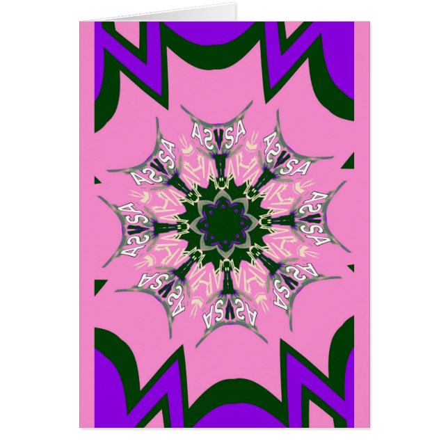 Beautiful Delicate Pink Floral Art: A Soft Touch  (Front)