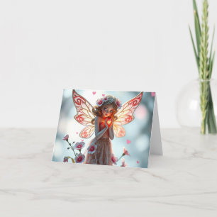 Beautiful Delicate Romantic Fairy Card
