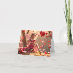 Beautiful Delicate Romantic Fairy Card