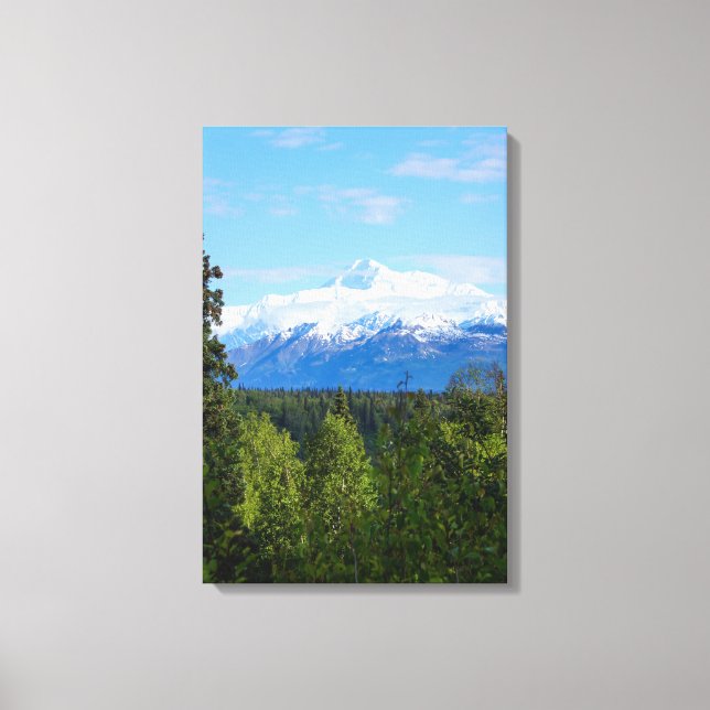 Beautiful Denali Canvas Print (Front)