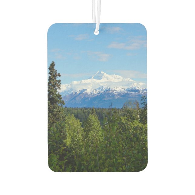 Beautiful Denali Car Air Freshener (Back)