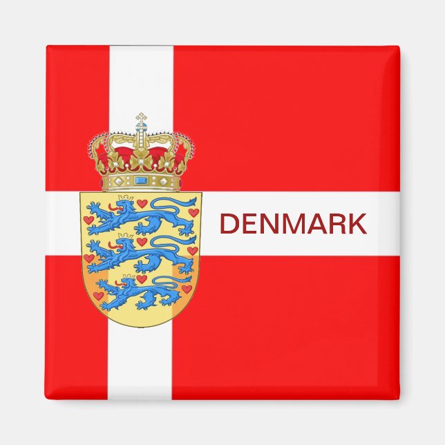 Beautiful Denmark Magnet! Magnet (Front)