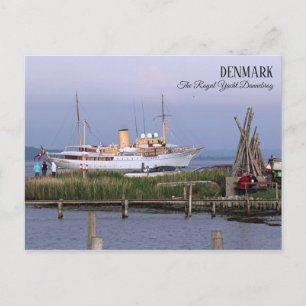 Beautiful Denmark, The Royal Yacht Postcard! Postcard