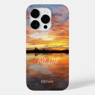Beautiful Desert Lakeside Sunset Reflection Case-M Case-Mate iPhone 14 Pro Case