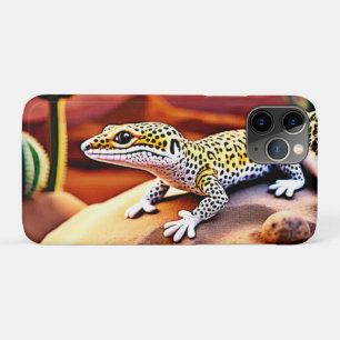 Beautiful Desert leopard Gecko Design iPhone 11 Pro Case