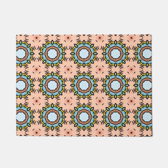 Beautiful Design 18" x 24" Door Mat  (Front)
