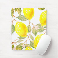 Beautiful design watercolor lemon