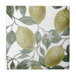 Beautiful design watercolor lemon tile<br><div class="desc">Beautiful design watercolor lemon</div>