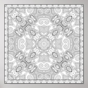 Beautiful Design Zendoodle 2 Poster