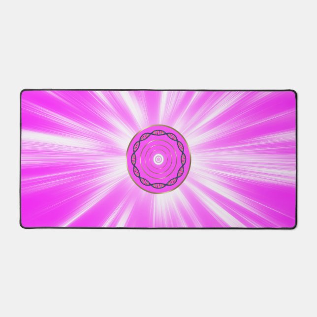 Beautiful desk mat design for manifesting love (Front)