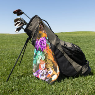 Beautiful detail golf towel