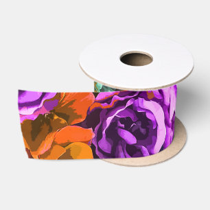 Beautiful detail satin ribbon