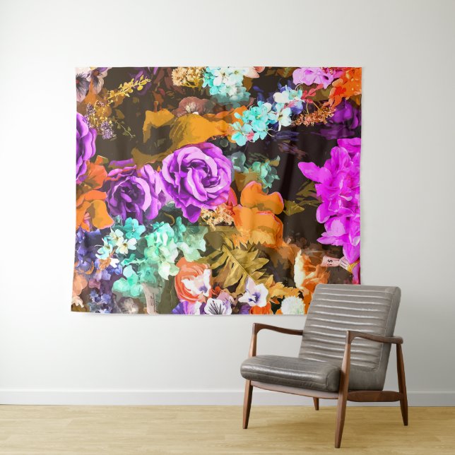 Beautiful detail tapestry (In Situ (Horizontal))