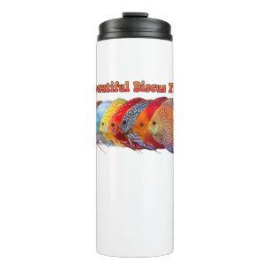 Beautiful Discus Fish Thermal Tumbler
