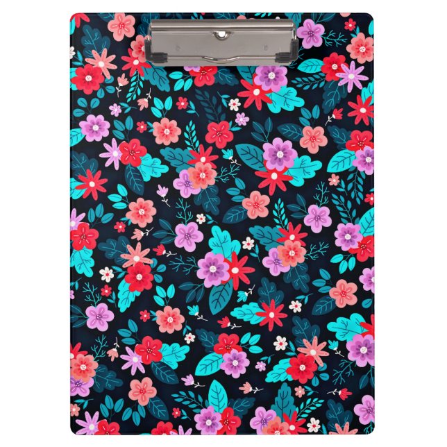 Beautiful Ditsy Floral Background-56676 Clipboard (Front)