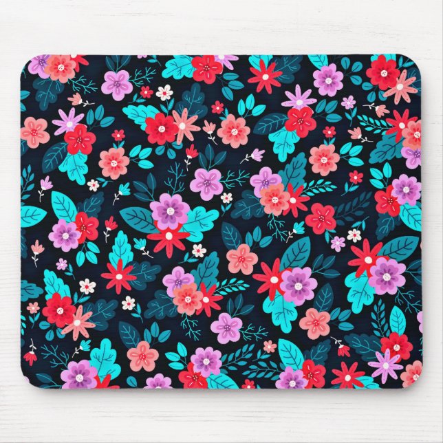 Beautiful Ditsy Floral Background-56676 Mouse Mat (Front)