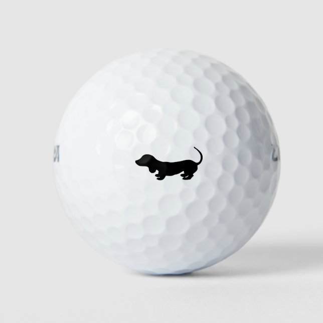 Beautiful Dog 2 Golf Balls (Front)