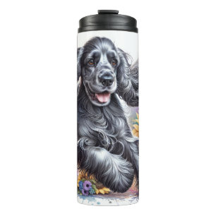 Beautiful Dog Breeds/Cocker Spaniel Dog Thermal Tumbler