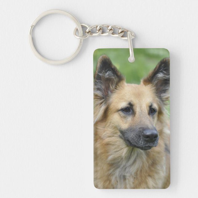 Beautiful Dog Key Ring (Front)
