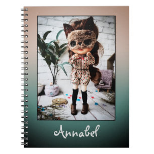 Beautiful doll Blythe big eyes fashion stylish fun Notebook