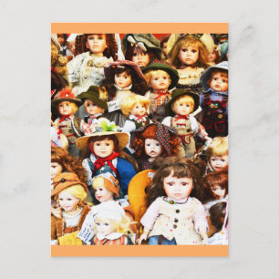 Beautiful dolls postcard