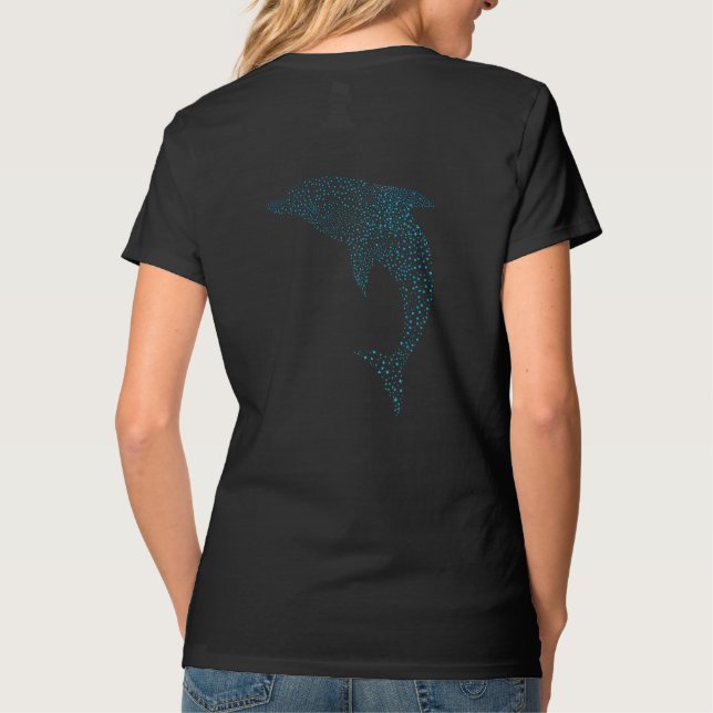 Beautiful Dolphin T-Shirt (Back)