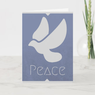 Beautiful Dove Christmas Card
