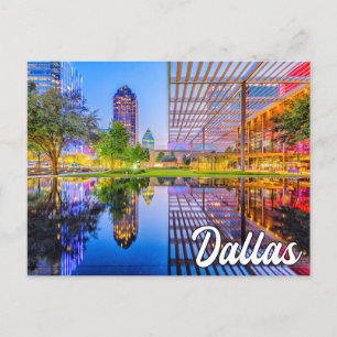 Beautiful Downtown Dallas, Texas, USA Postcard