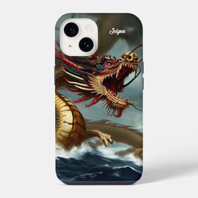 Beautiful Dragon  iPhone Case (Back)