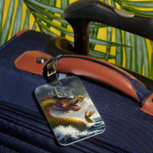 Beautiful Dragon  Luggage Tag