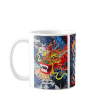 Beautiful Dragon Quilt Mug