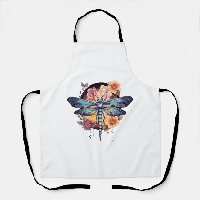 Beautiful Dragonfly Apron (Front)