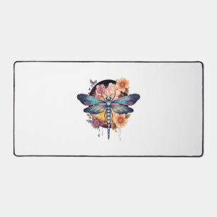 Beautiful Dragonfly Desk Mat