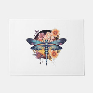 Beautiful Dragonfly Doormat