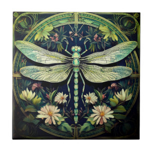 Beautiful dragonfly home tiles