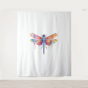 Beautiful Dragonfly Kiss Heaven Insect Lover Tapestry