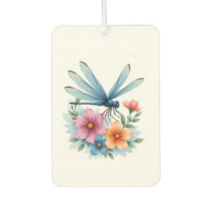 Beautiful Dragonfly Watercolor Art Insect Lover Ea Car Air Freshener