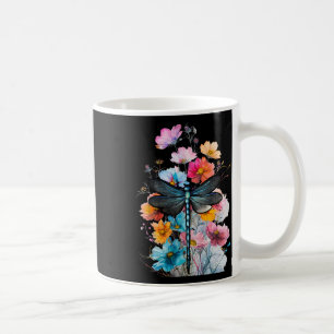 Beautiful Dragonfly Watercolor Art Insect Lover Ea Coffee Mug
