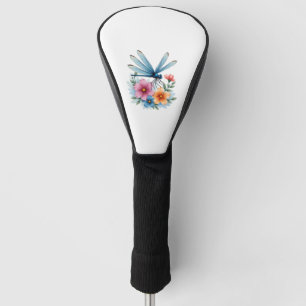 Beautiful Dragonfly Watercolor Art Insect Lover Ea Golf Head Cover