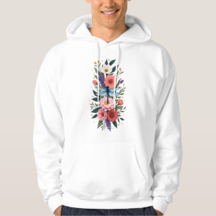 Beautiful Dragonfly Watercolor Art Insect Lover Ea Hoodie