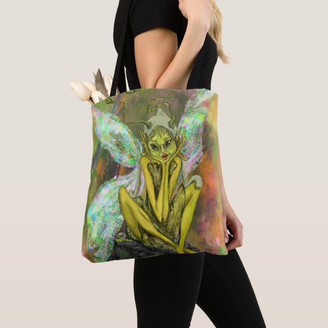 Beautiful Dream Fairy Tote Bag Magic Fairytale (Close Up)