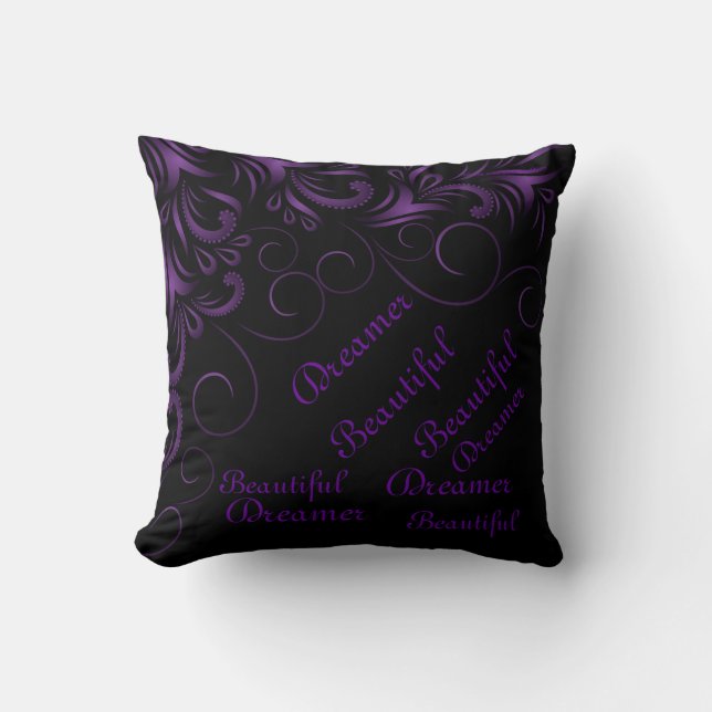 Beautiful Dreamer Decorative Pillow (Front)