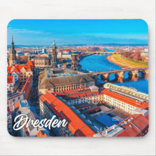 Beautiful Dresden, Germany Mouse Mat