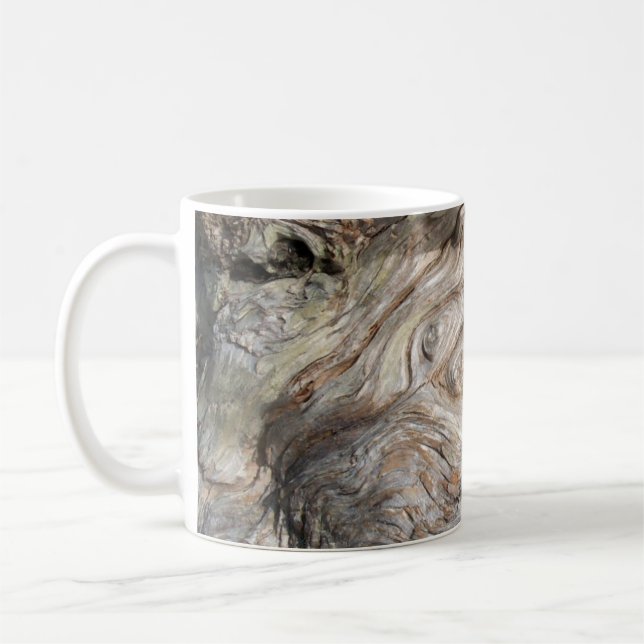 Beautiful Driftwood Nature's Artwork  Coffee Mug (Left)