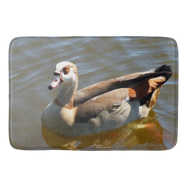 Beautiful Duck or Goose Bath Mat (Front)
