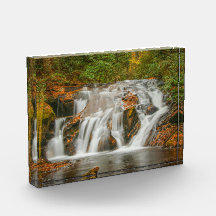 Beautiful Dukes creek waterfall in N. Georgia