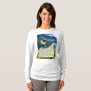 Beautiful Eagle Scripture Isaiah 40:31 T-Shirt
